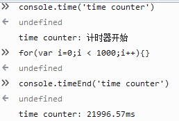 firefox Console API